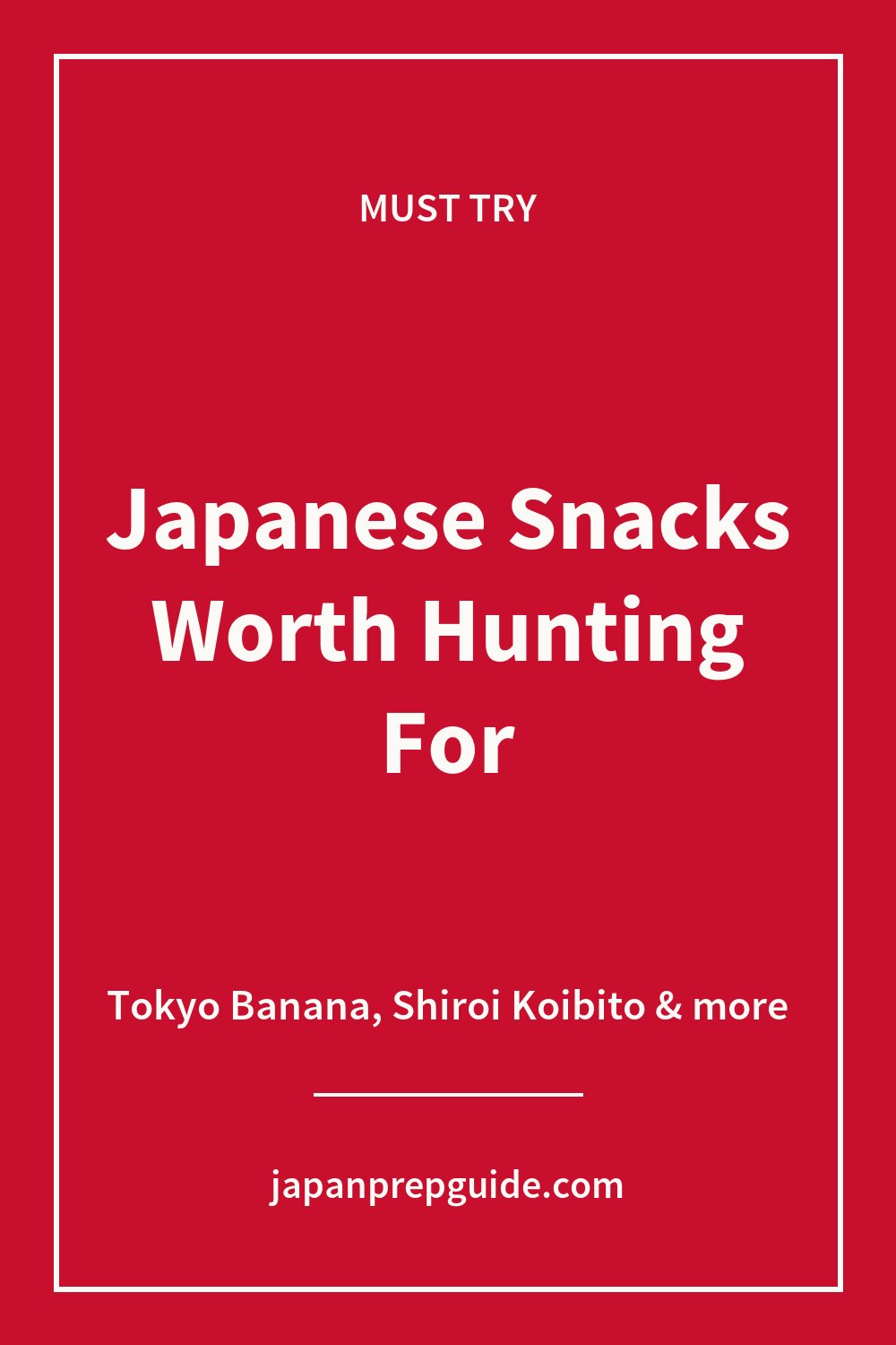 Japanese snacks worth hunting for